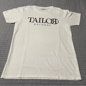 Tailor Records Italian Cotton Tee Size S